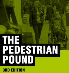 Extract from cover of report by Living Streets The Pedestrian Pound 3rd Edition